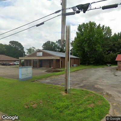 Thumbnail image of the front of a dentist office practice with the name Rock Family Dental which is located in Jacksonville, AR