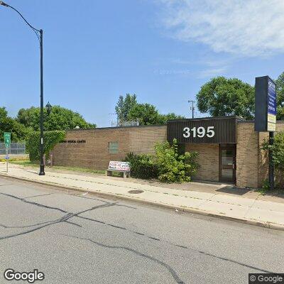 Thumbnail image of the front of a dentist office practice with the name Broadway Dental Service which is located in Gary, IN