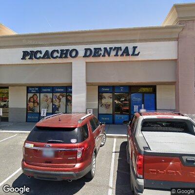 Thumbnail image of the front of a dentist office practice with the name Picacho Family Dental which is located in Yuma, AZ