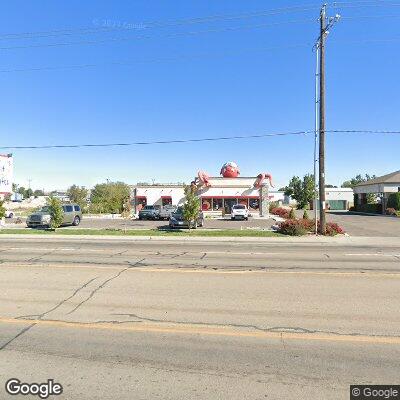 Thumbnail image of the front of a dentist office practice with the name Caldwell-Ontario Orthodontics which is located in Fruitland, ID