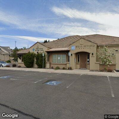 Thumbnail image of the front of a dentist office practice with the name Well Beyond Dental which is located in Reno, NV