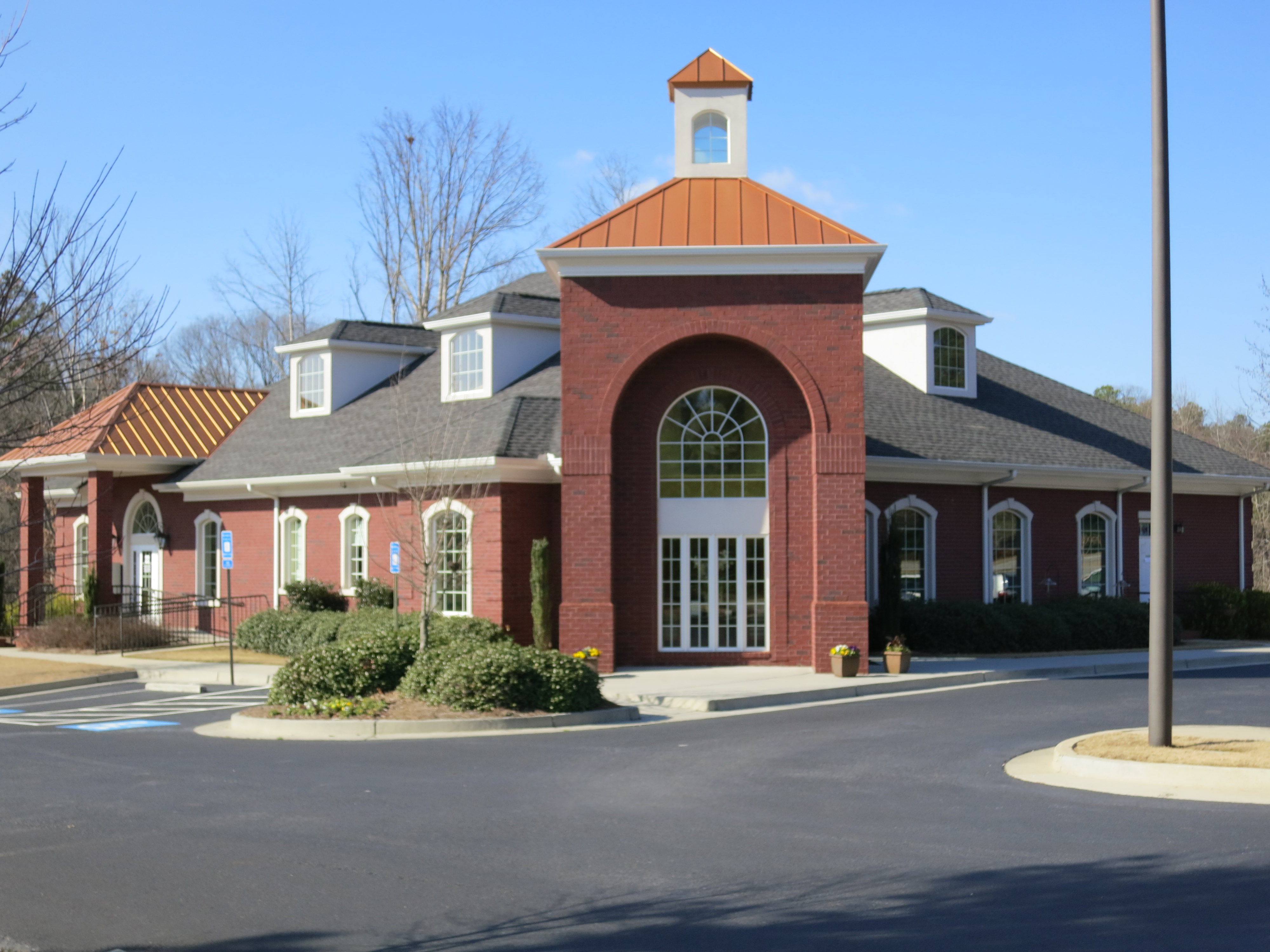 Thumbnail image of the front of a dentist office practice with the name Suwanee Family Dentistry which is located in Suwanee, GA