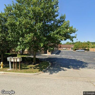 Thumbnail image of the front of a dentist office practice with the name Hardy Orthodontics which is located in Grove City, ME