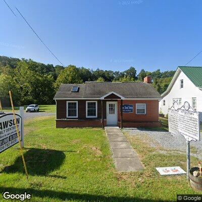 Thumbnail image of the front of a dentist office practice with the name James C Miller DDS which is located in Peterstown, WV