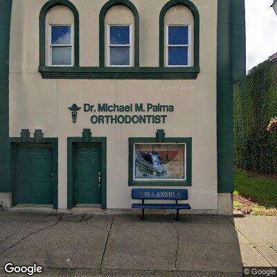 Thumbnail image of the front of a dentist office practice with the name Palma Bernard J which is located in Follansbee, WV