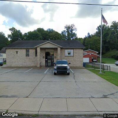 Thumbnail image of the front of a dentist office practice with the name Aspen Dental which is located in Wellsburg, WV