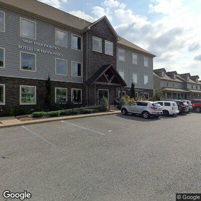 Thumbnail image of the front of a dentist office practice with the name MMS Endodontics which is located in Morgantown, WV