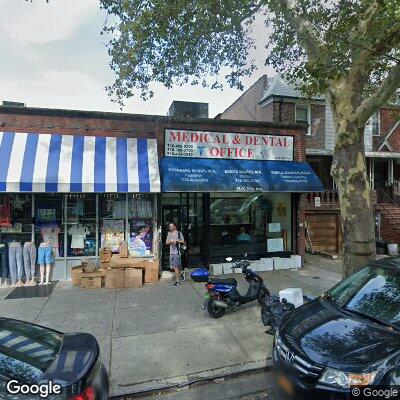 Thumbnail image of the front of a dentist office practice with the name Rainbow Dental, P.C.: Nabila Mannan, D.D.S. which is located in Astoria, NY