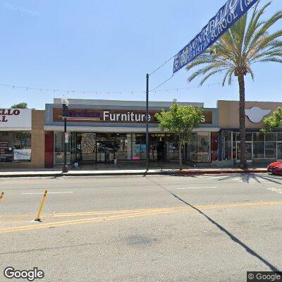 Thumbnail image of the front of a dentist office practice with the name Montebello Family Dental which is located in Montebello, CA