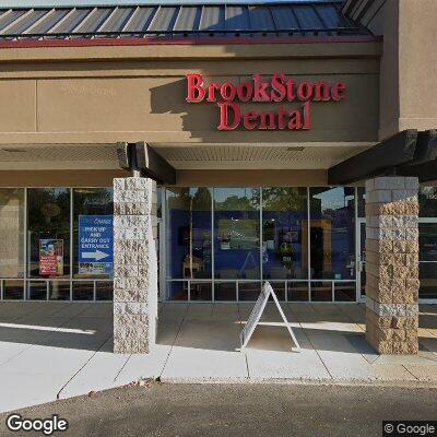 Thumbnail image of the front of a dentist office practice with the name Brookstone Dental which is located in Westerville, OH