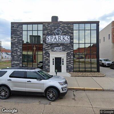 Thumbnail image of the front of a dentist office practice with the name Taylor & Sparks Orthodontics which is located in Charleston, WV